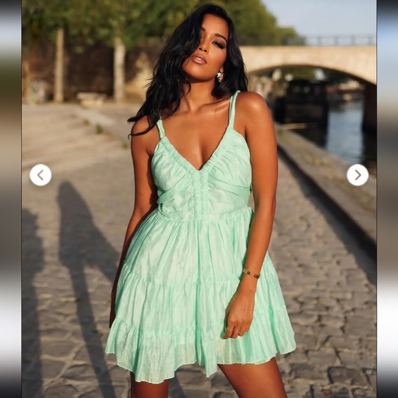 SANDRO Mariella Mini Dress Size 8 NWOT - Picture 12 of 12